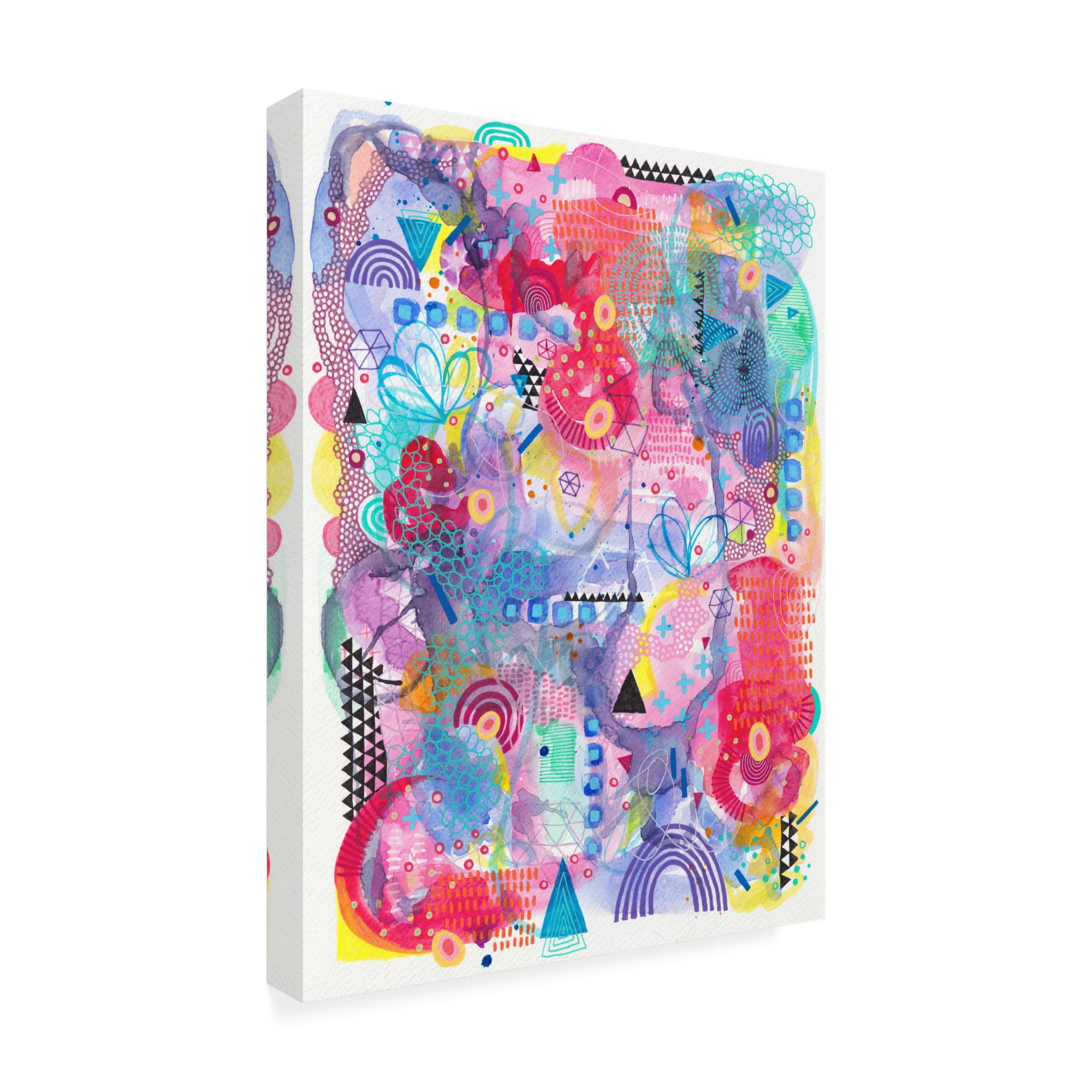 Canvas Wall Art - Van Dam Art 'Bring Me Hydrangeas' Wall Art for Living Room, Bedroom, or Office Décor by Trademark Fine Art - 35 x 47 Inches