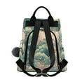 thumbnail image 2 of FORMRS Women's Travel Backpack Purse Anti-Theft Hidden Pockets Casual Shoulder Bag, Floral Forest Pattern, 2 of 7