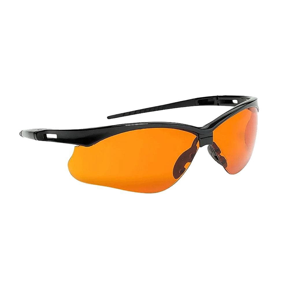 Jackson Safety Glasses Anti Scratch Coating Blue Shield Lens Black Frame