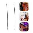 thumbnail image 1 of OULII 2Pcs Steel Cello Tail Cord Replacement Easy to Install Durable Black Tail Rope for Cello, 1 of 8
