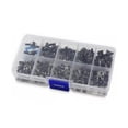 thumbnail image 5 of Kit De Push Button 4 Pines Diferentes Tamaños 180 Pzas Caja NEGRO, 5 of 5