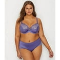 thumbnail image 5 of Curvy Couture Womens Tulip Lace Bra Style-1017, 5 of 5