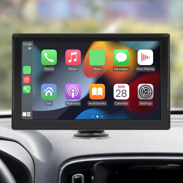 Cámara DashCam Dash Cam Monitor inteligente 9 pulgadas Carplay inalámbrico Android Auto Car MP5 Player Likrtyny Para estrenar