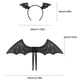 thumbnail image 5 of Guardurnaity Accesorios negros para Halloween, diadema con diseño de murciélago, conjunto con ladrillos brillantes para accesorios de disfraces de Disfraces de disfraces, 5 of 6