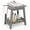 Gray, variant on HDPE Shower Bench for Inside Shower, Non-Slip Shower Stool with Handle & Storage Shelf, Bathroom Safety Seat for Shaving Legs, Elderly & Adults Gray