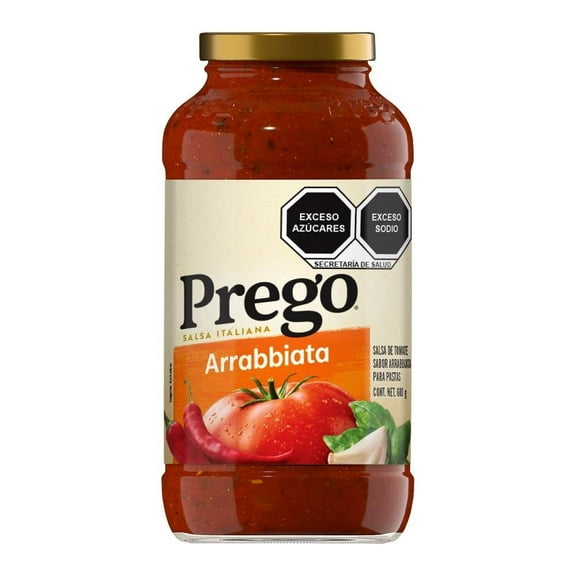 Salsa de tomate Campbell's Prego para pasta sabor arrabbiata 680 g