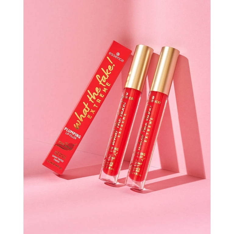 Lip | | My | Plump What Chili) (03 the Oil Filler | Fake! for Free Lips Plumping Oh Free Gluten & pH-Reactive Chili Extract Cruelty Tint Vegan, | essence Infused