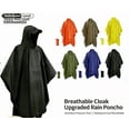 thumbnail image 2 of All-Weather Poncho: Your Perfect Companion for Rainy Game Days and Outdoor Adventures, 2 of 4