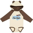 thumbnail image 3 of Inktastic 1st Birthday Airplane I'm One Boys Long Sleeve Baby Bodysuit, 3 of 5