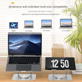 thumbnail image 4 of 360-Degree Rotating Laptop Stand Desktop Height Folding Lifting Aluminum Alloy Cooling Base Computer Stand, 4 of 7