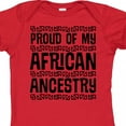 thumbnail image 4 of Inktastic Black History Proud African Ancestry Boys or Girls Baby Bodysuit, 4 of 5