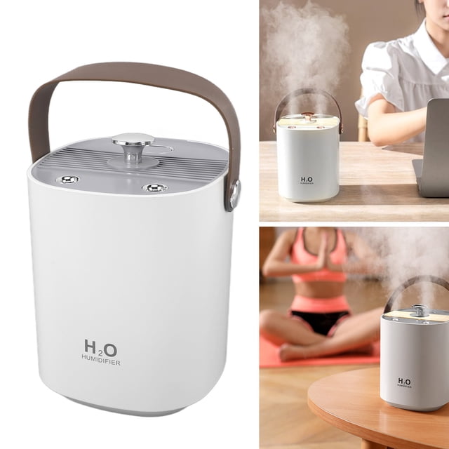 Mini Humidificador 12L Luz Nocturna De Doble Pulverización Alimentado Por USB ANGGREK Otros
