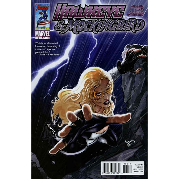 Hawkeye And Mockingbird #5 VF ; Marvel Comic Book