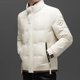 thumbnail image 2 of Chaqueta de plumón ultraligera corta con cuello alto para hombre, ropa de diseñador para hombre, chaqueta de invierno 2024 con relleno de plumón de pato para hombre, abrigo para hombre, 2 of 5