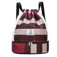 thumbnail image 1 of Bolsa de viaje de ocio simple y ligera, mochila deportiva de natación con separación húmeda y seca, 1 of 5