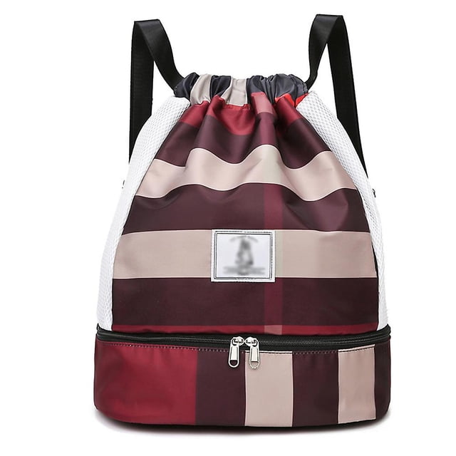 Bolsa de viaje de ocio simple y ligera, mochila deportiva de natación con separación húmeda y seca