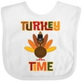 thumbnail image 3 of Inktastic Thanksgiving Turkey Time Boys or Girls Baby Bib, 3 of 4