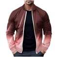 thumbnail image 2 of LOVZFMLL Jackets for Men Pullover Sweater Stand Collar Elastic Solid Color Half Sweater For Men Stand-up Collar Sweater, 2 of 4