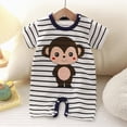 thumbnail image 2 of Baby Onesies Boy Baby Boy Rompers Short Sleeve Cotton Toddler Rompers Graphic Print Baby Clothes One-Piece Outfit, 2 of 7