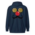 thumbnail image 3 of Bitcoin Disguise Zip Up Hoodie, 3 of 11