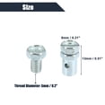 thumbnail image 3 of Unique Bargains 70Pcs 5mm Thread Dia Brake Cable Wire Solderless Nipple Screw for Motorcycle, 3 of 4