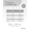 thumbnail image 4 of MeMoi Chevron Control-Top Medium-Weight Smoothing Tights - Womens - Female, 4 of 12