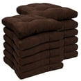 thumbnail image 4 of Fluffy Memory Foam Non Slip Chair Cushion Pad 12 Pack Chocolate, 4 of 5