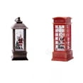thumbnail image 1 of 2pcs Christmas Lantern Glitter Water Battery Operated for Tabletop Decoration Gift, 1 of 4