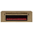 thumbnail image 5 of Eddy 79-inch 2-door TV Stand Fireplace Media Console Mango, 5 of 15