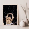 thumbnail image 3 of Póster retro de la cantante T-Taylors-Swifts, decoración del dormitorio, imágenes decorativas estéticas para la pared para la decoración del hogar, 3 of 5