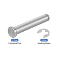 thumbnail image 3 of 2Set M12x70mm 304 Stainless Steel Cylindrical Shaft Snap Ring Locating Pin, 3 of 5