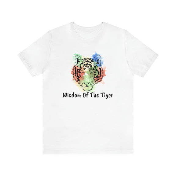 Wisdom Of The Tiger Bella Canvas Unisex Jersey Short Sleeve Tee