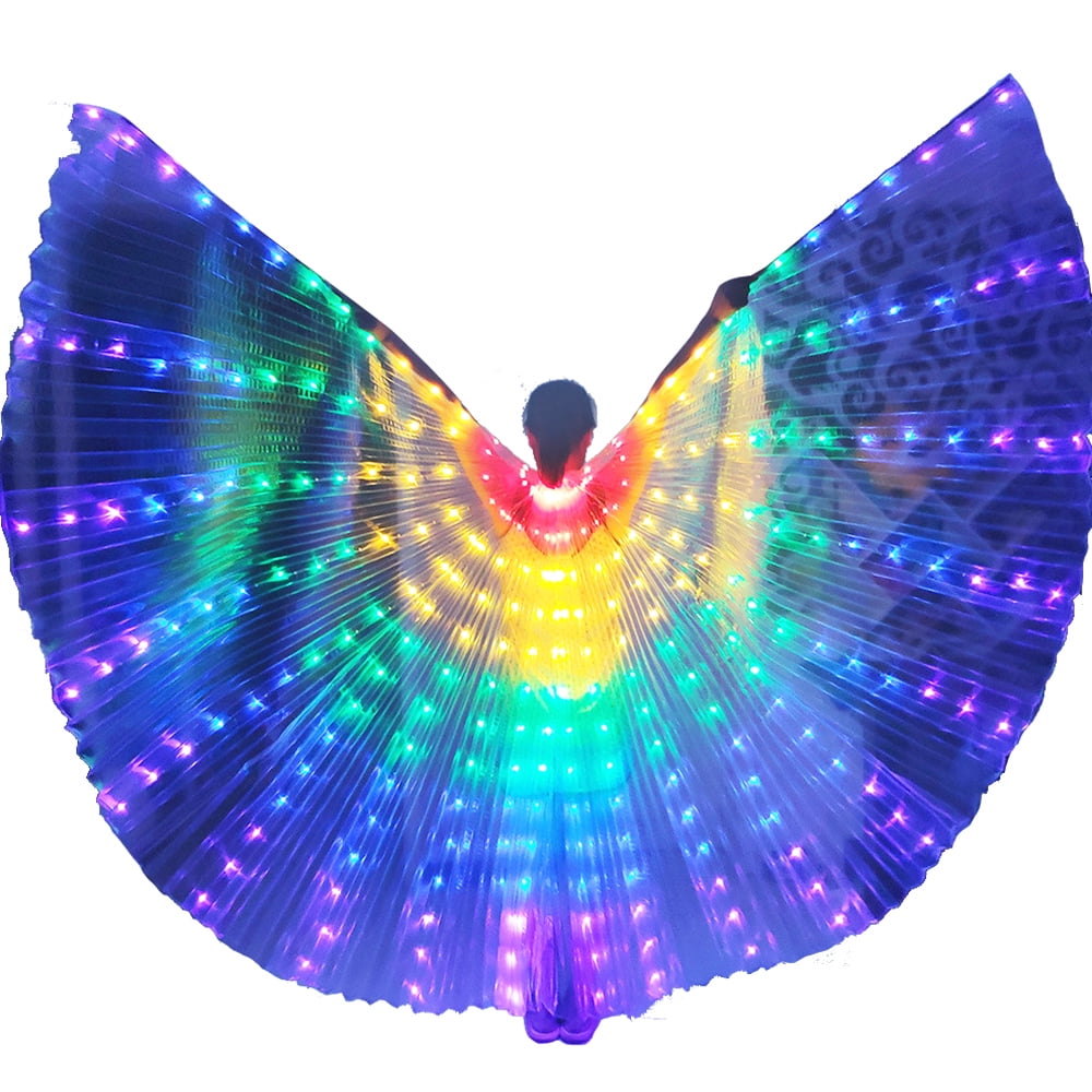 5 colors LED ISIS WINGS 300 lights more brighter Professional Performance Dance 