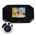 thumbnail image 1 of Visor De Puerta Digital, Cobertura De Bucle Automático Amplio Rango Visual Cámara De Mirilla De 3 Pulgadas IP55 A Prueba De Agua Para Seguridad En El Hogar, 1 of 8