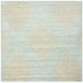 thumbnail image 6 of SAFAVIEH Soho Quinton Geometric Wool Area Rug, Blue/Beige, 5' x 8', 6 of 10