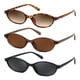 thumbnail image 3 of Gafas de sol FEISEDY retro ovaladas con forma de ojo de gato para mujer B0257, 3 of 6