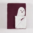 thumbnail image 3 of Truly Soft Cozy Ghost Feather Yarn Knit Reversible 50x70 Throw Blanket, OEKO-TEX Certified, 3 of 9