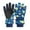 Navy, variant on Kids Cartoon Print Ski Gloves, Waterproof Windproof Thermal Winter Gloves for Children, Warm Snow Gloves for Boys and Girls, Cold Weather Outdoor Activities-Gray