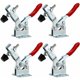 thumbnail image 1 of 4 Uds Sauterelle de Serrage Pince à Bascule Horizontale GH-201-B Pince a Levier Horizontal Déblocage Rapide Serre Joint Sauterelle NPTERBL, 1 of 5