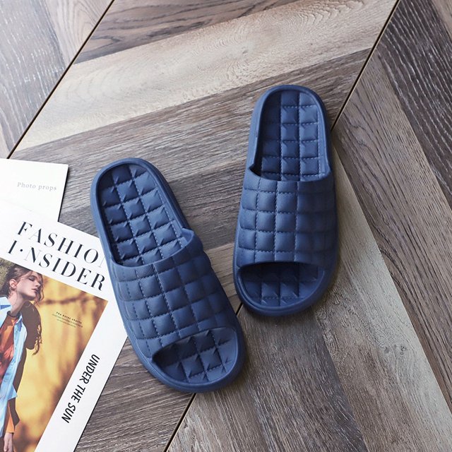 Zapatillas de interior para mujer, zapatos planos, chanclas antideslizantes de verano, Zapatillas de baño para el hogar, Zapatillas cómodas para mujer para hombre Tan Jianjun unisex