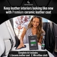 thumbnail image 4 of Nanotekas Professional Leather Ceramic Coating - Leather Coating for Car Interior, Furniture, Shoes and Apparel, for All Leather Colours, Nano Technology Car Leather Protector, Auto Leather Coating, 4 of 4