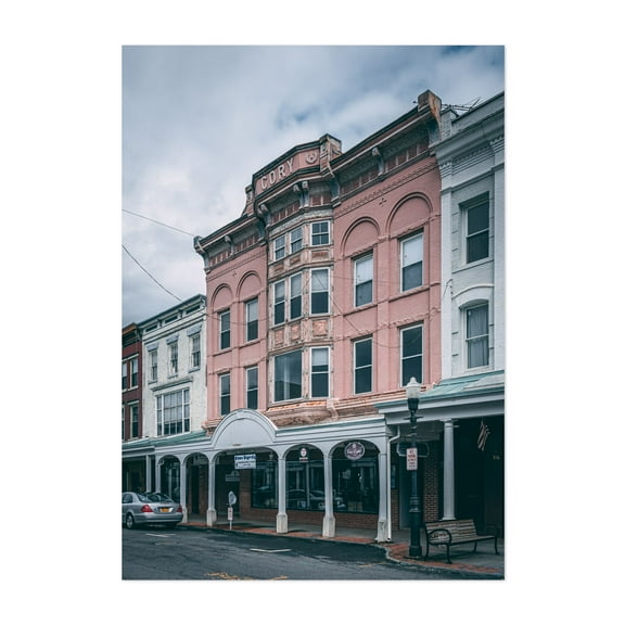 Kingston Architectural 02 - Kingston New York Photography Unframed Wall Art Print 5 x 7 inches