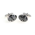 thumbnail image 1 of Classic Oval Enamel Cufflinks Snowflake Fingerprint Pattern Cuff Links Men's Jewelry Accessory|tie, 1 of 3