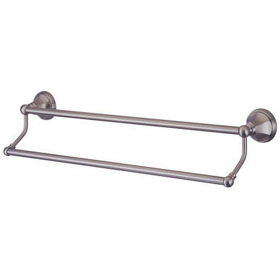 Elements Of Design Eba4813sn 24" Double Towel Bar From The New York Collection - Nickel