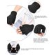 thumbnail image 3 of 2 pares de guantes unisex sin dedos de invierno Guantes cálidos de medio dedo para clima frío LIUYMXG, 3 of 5
