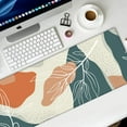 thumbnail image 6 of Desk Pad Protector,Mouse Pad with Non-Slip Rubber Base,Textured & Waterproof Mousepad with Stitched Edges,Large Desk mats for Computers,Laptop,Gaming,Office & Home,31.5 x 11.8 in,Green Leaf, 6 of 6