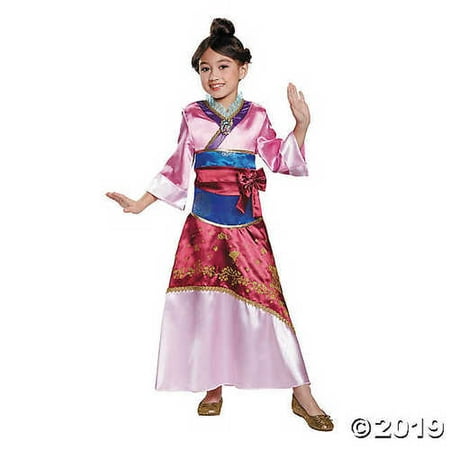 Toddler Girl's Deluxe Disney® Mulan Costume - 3T-4T