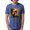 Heather Blue, variant on CafePress - Sunflower T Shirt - Mens Tri-blend T-Shirt