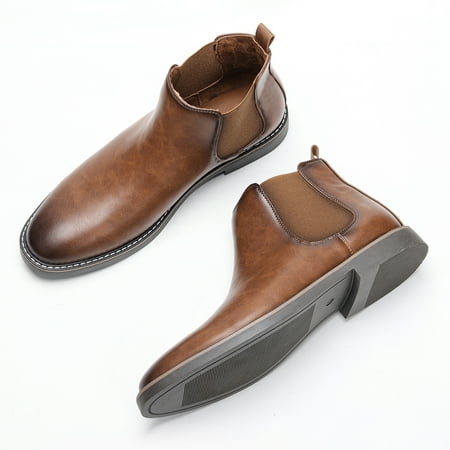 

Men‘s Fashion Slip On Soft In Sole Comfortable Chelsea Boots