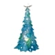 thumbnail image 5 of Azul Mar Cristal Árbol De Navidad Océano Azul Resina Árbol De Navidad Decoración Adornos Advancent HA042890-01, 5 of 6